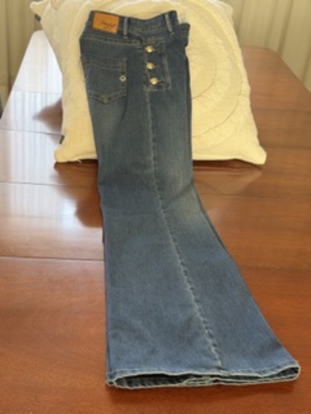 MARYLEY High waisted flare denim size EU 46 (Large)